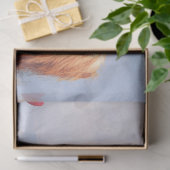 Highland Koe in een veld van tulpen Decoupage Tissuepapier (Geschenk)