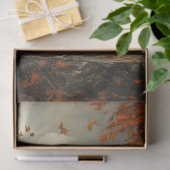 Highland Koe in Pompoen Patch Decoupage Tissuepapier (Geschenk)