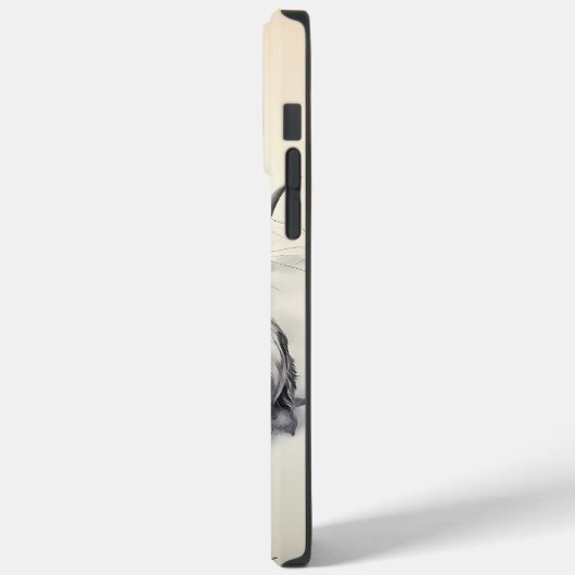 Highland Koe iPhone 14 Pro Max Telefoon Case (Achterkant / Links)