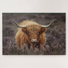 Highland Koe Jigsaw Puzzel