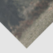 Highland koe kalf herfstgras monogram initiaal tissuepapier (Detail)