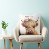 Highland koe kinderkamer decor baby deken kussen (Stoel)
