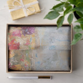 Highland Koe Kleurrijke Tulpen Decoupage Tissuepapier (Geschenk)