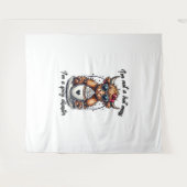 Highland Koe Koffie, Koffie Koe Wandkleed (Voorkant (horizontaal))