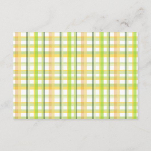 Highland Koe Lucky Little Shamroc Diapper Raffle Informatiekaartje (Achterkant)