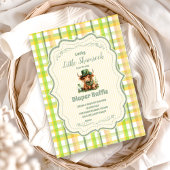 Highland Koe Lucky Little Shamrock Diapper Raffl Informatiekaartje