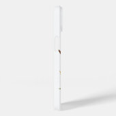 Highland Koe met gele zonnebloemkroon Case-Mate iPhone Case (Achterkant / Rechts)