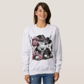 Highland Koe met Pet Trui (Voorkant volledig)