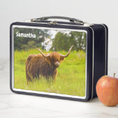 Highland Koe Metal Lunchbox (In situ)