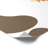 Highland Koe Mijn eerste Rodeo Milestone Verjaarda Poster (Hoek)