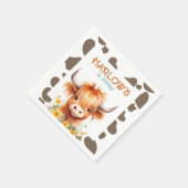 Highland Koe Mijn eerste Rodeo verjaardagsfeestje Servet (Hoek)