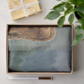 Highland Koe Misty Morning Decoupage Tissuepapier (Geschenk)