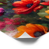 Highland Koe Moederdag cadeau idee Perfect Poster (Hoek)