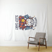 Highland Koe, officiële slaap Wandkleed (In Situ (horizontaal))