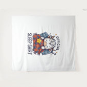 Highland Koe, officiële slaap Wandkleed (Voorkant (horizontaal))