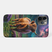 Highland Koe onder de sterren Case-Mate iPhone Case (Achterkant (horizontaal))