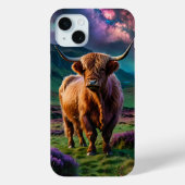 Highland Koe onder de sterren Case-Mate iPhone Case (Achterkant)