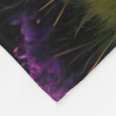 Highland Koe onder de sterren Fleece Deken (Hoek)