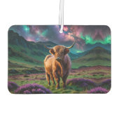 Highland Koe onder de sterren Luchtverfrisser (Achterkant)