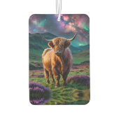 Highland Koe onder de sterren Luchtverfrisser (Achterkant)