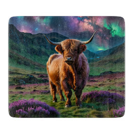 Highland Koe onder de sterren Snijplank