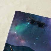 Highland Koe onder de sterren Strandlaken (In situ)