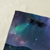 Highland Koe onder de sterren Strandlaken (In situ)