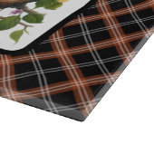 Highland Koe op een filiaal Snijplank (Hoek)