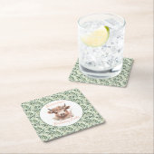 Highland Koe Papier Onderzetter (Insitu)