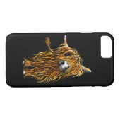 HiGHLaND Koe PHoNe CaSe ' CoooWeee ' (Achterkant (Horizontaal))