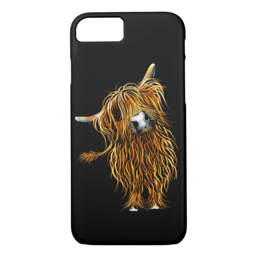 HiGHLaND Koe PHoNe CaSe ' CoooWeee ' (Achterkant)