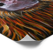 HiGHLaND Koe PRiNT "HeNRY" DOOR SHiRLeY MacARTHuR (Hoek)