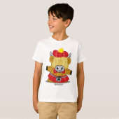 Highland Koe Red Kilt T-shirt (Voorkant volledig)