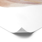 Highland Koe Rustic Scottish Cattle Illustration Poster (Hoek)