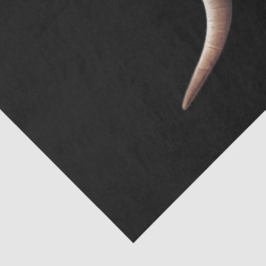 Highland Koe rustieke bloementuin Decoupage Tissuepapier (Detail)