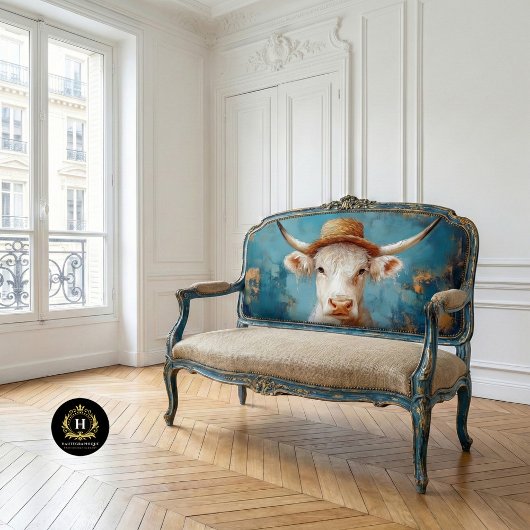 Highland Koe rustieke Boho boerderij Decoupage Tissuepapier