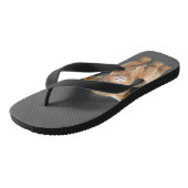 Highland koe sandalen teenslippers (Schuin)