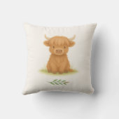 Highland Koe Sierkussen - Dierenkwekerij Decor (Achterkant)