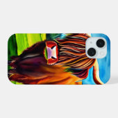 Highland Koe Smartphone Hoesje iPhone 15 Case (Achterkant horizontaal)