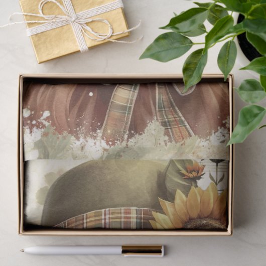 Highland Koe Spring Tissuepapier (Geschenk)