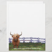 Highland Koe Stationery (Voorkant / Achterkant)