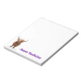 Highland Koe Stationery Notitieblok (Linkerzijde)