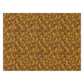 Highland Koe Tartan Design Tafelkleed (Voorkant (Horizontaal))