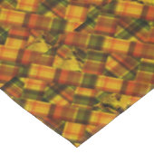 Highland Koe Tartan Design Tafelkleed (Gekanteld)