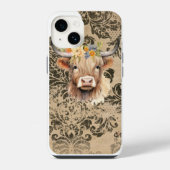 Highland Koe Telefoon Case iPhone Hoesje (Achterkant)