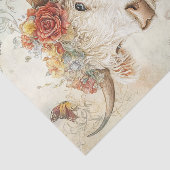 Highland Koe tissue Tissuepapier (Detail)