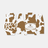 Highland Koe Verjaardagsgunst Box Bedankdoosjes (Uitgevouwen)