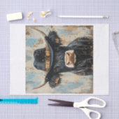 Highland Koe Vibes1 Tissuepapier (Craft)