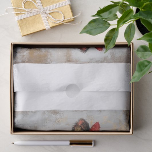 Highland Koe Vibes4 Tissuepapier (Geschenk)