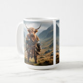 Highland Koe Viking, Koffiemok (Voorkant links)